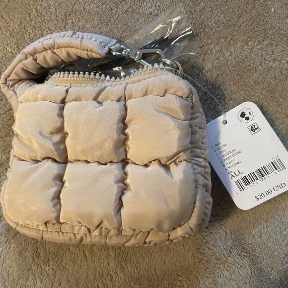 FP Movement Quilted Micro Pouch - Mineral (Tan) - Picture 4 of 7